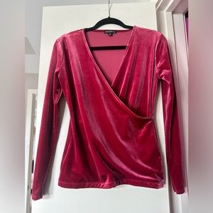 Velvet crossover Jcrew shirt